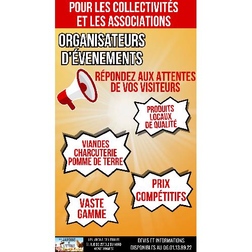 📢 Collectivités, associations, entreprises… Vous organisez un événement ? 🎉