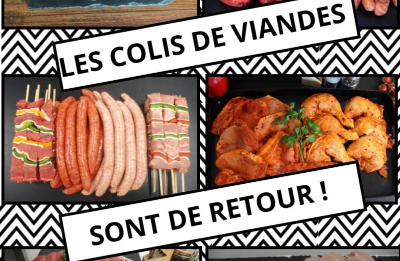 Les colis de viande des éleveurs de la Charentonne sont de retour, préparez vos fourchettes ! 🍖😋